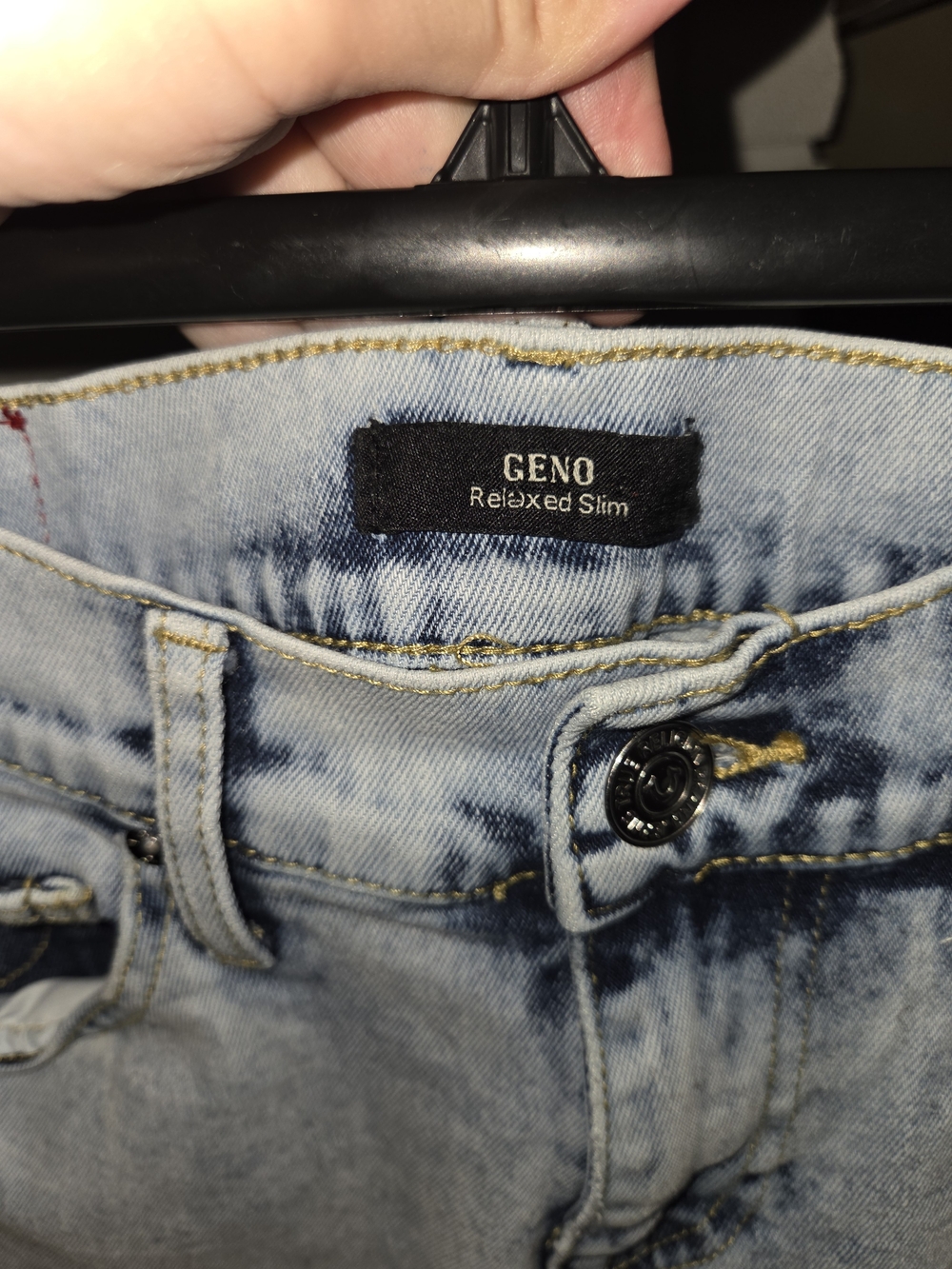 True Religion Geno Relaxed Slim Light Blue Denim Jeans